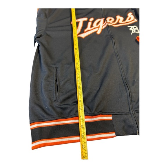 STITCHES Detroit Tigers Jacket Men’s 2XL | Black & Orange| Varsity Vibes - Picture 8 of 11